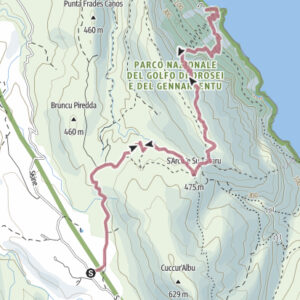 mappa cala mariolu