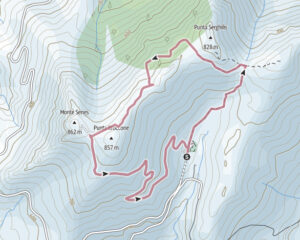 Immagine traccia gps Sa Conca Isteddada