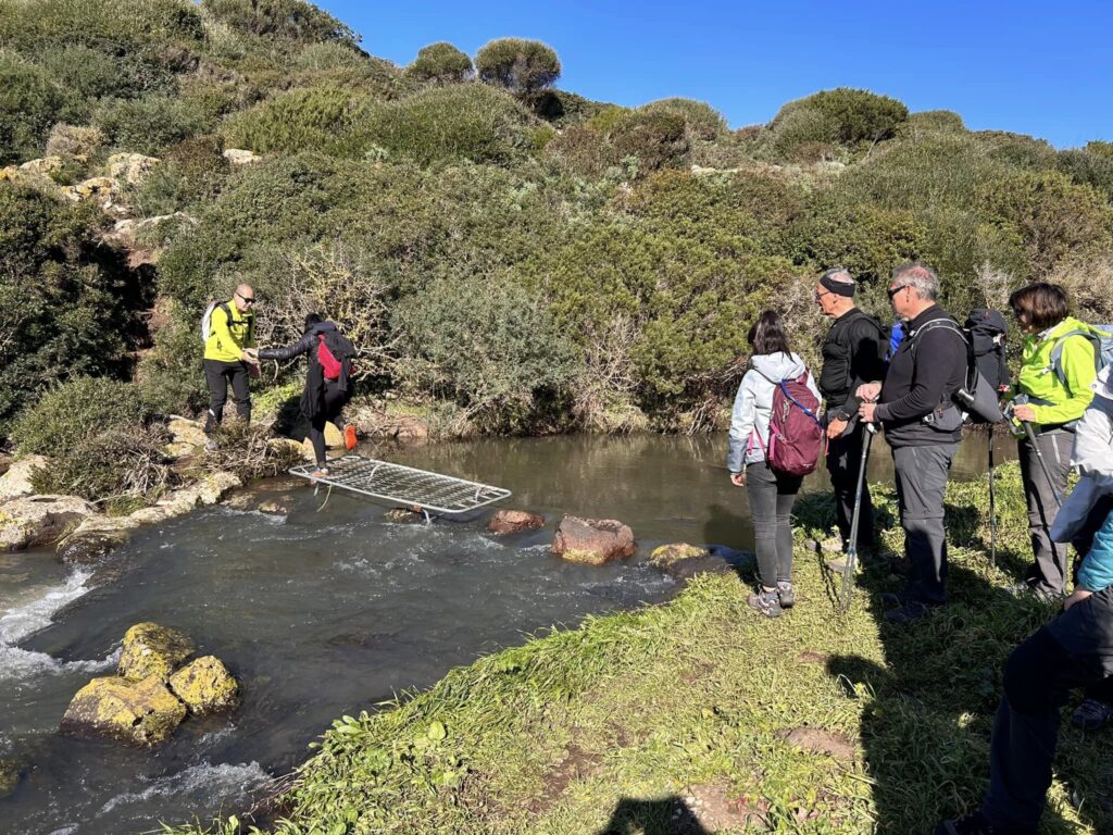 attraversamento rio salighes Capo Nieddu