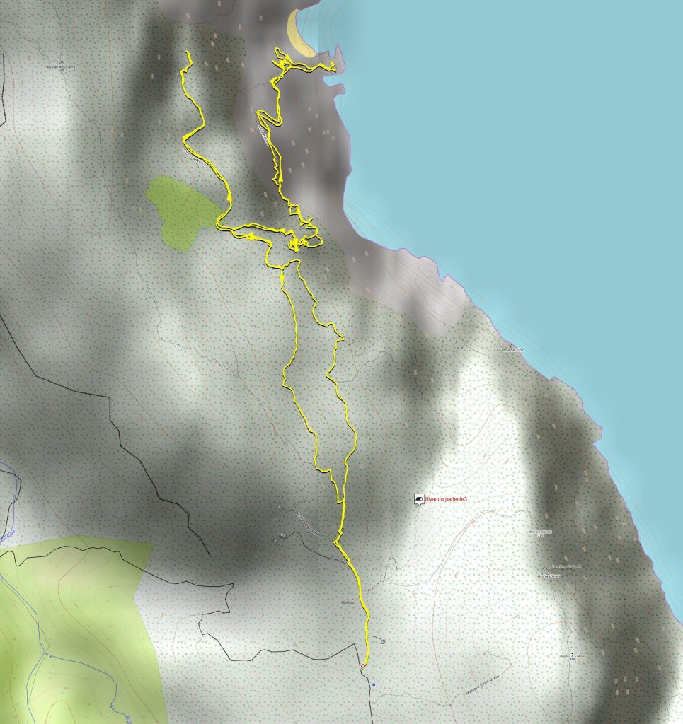 mappa escursione Biriala
