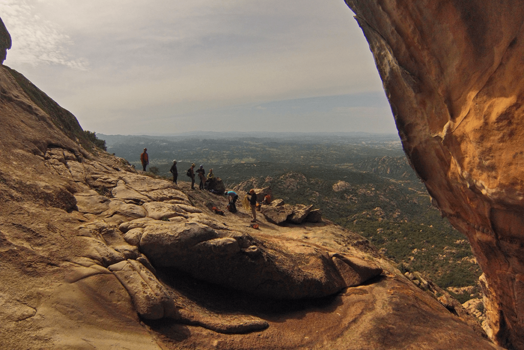 vista sulla gallura da scala mpedrada