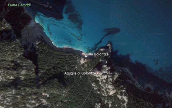 vista dal satellite