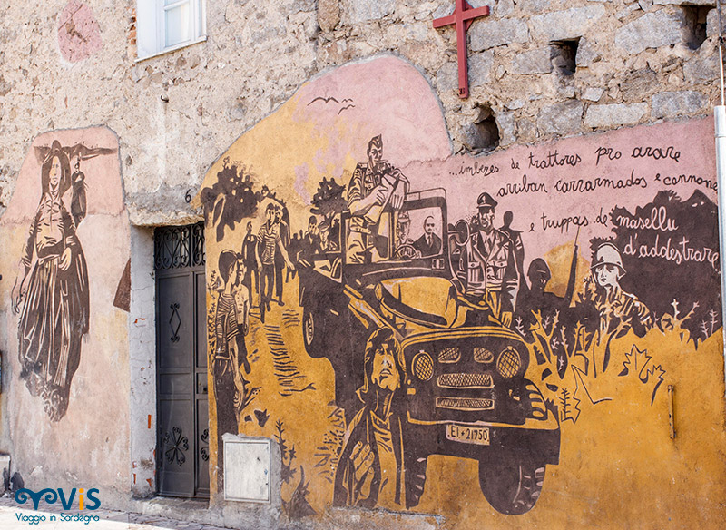 Murales Orgosolo - Lotta di Pratobello