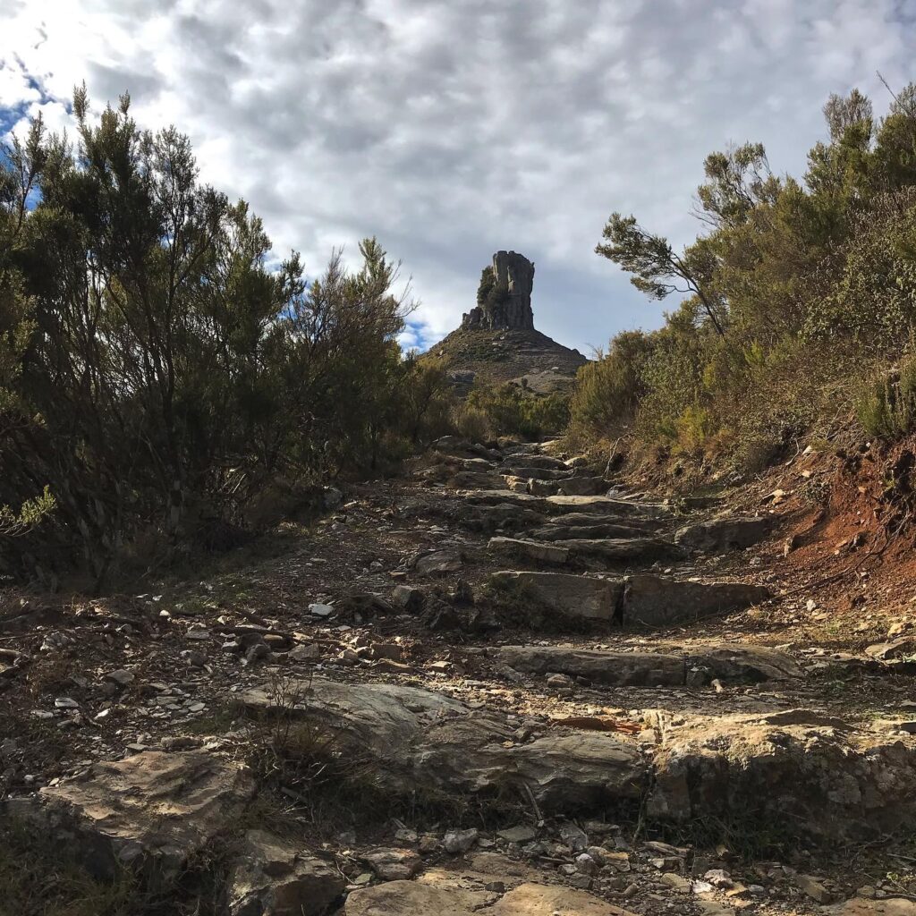 Perda 'e Liana vista dal sentiero 