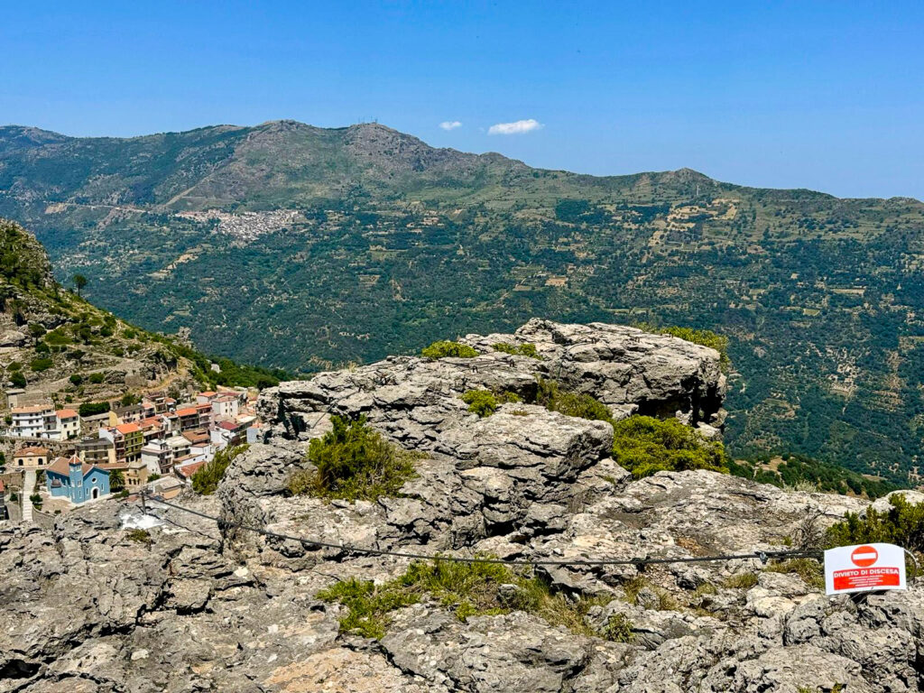 Uscita della ferrata di Monte Tiiddu