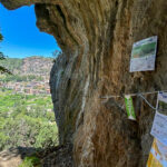 Inizio della via ferrata Ulassai One - Monte Tisiddu